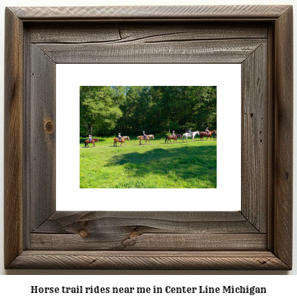 horse trail rides near me in Center Line, Michigan